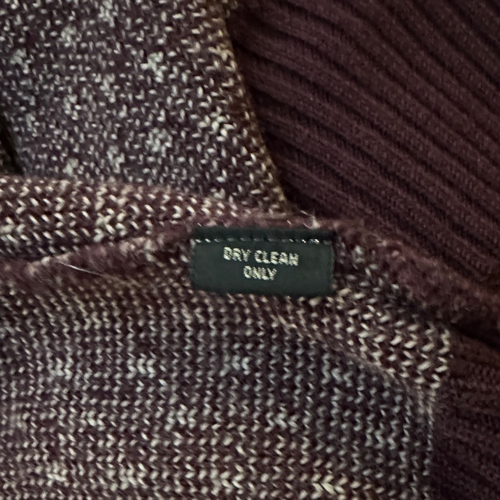 ๐ซ RRL Double RL Burgundy Fair Isle Sweater - Picture 5 of 8